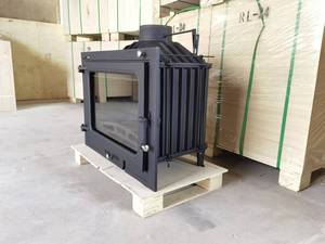 Insert de <span class=keywords><strong>Cheminée</strong></span> en Acier pour Brûlage de Bois, Chauffage Traditionnel, Télécommande, Utilisation Intérieure et Extérieure pour Hôtels - Product Image 5