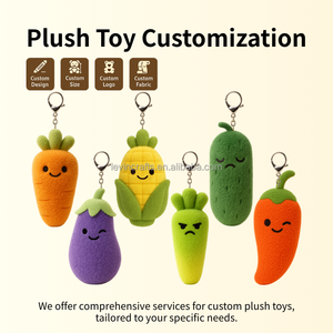 OEM ODM <span class=keywords><strong>Custom</strong></span> <span class=keywords><strong>Plush</strong></span> Blind Box Farm Vegetable Series <span class=keywords><strong>Stuffed</strong></span> Alface <span class=keywords><strong>Plush</strong></span> Doll Chaveiro Construa seu brinquedo de marca - Product Image 3