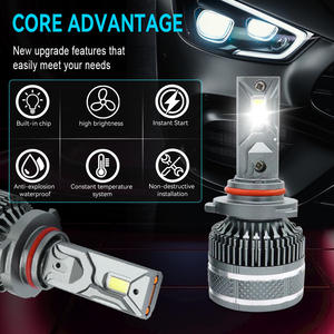 Faros Delanteros LED A890 de Alta Potencia, Súper Brillantes, 150W, Luz Alta/Baja, H4 H7 H1 9006, Faros Antiniebla Impermeables Universales para Automóvil, 20000 Lúmenes - Product Image 5