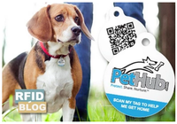 Personalizado Anti Lost Nombre NTAG213 RFID NFC QR Code Pet Tag Etiqueta epoxi para gato perro