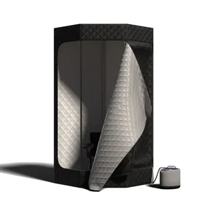 The Home Spa Uses A Fully Folding Steam Portable Sauna Tent With A Sauna Box