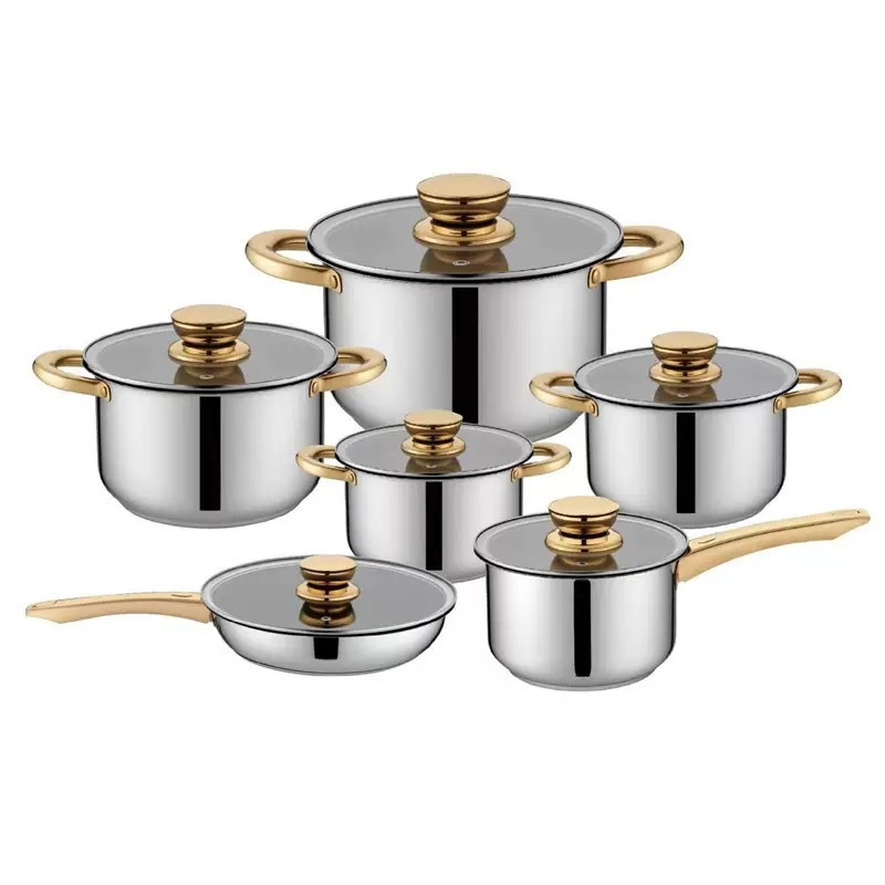 [Ensemble de six pièces] Poignée dorée 6,6 kg