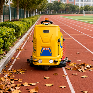 bibo SP870 Dual-<b>Brush</b> <b>Floor</b> Scrubber Standard Configuration Ride-On Industrial <b>Floor</b> Scrubber for Workshop and Commercial Use - Product Image 4