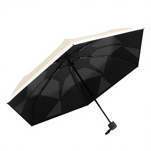 Parapluie compact 3 plis ORIGINAL, mini parapluie pliable manuel pour le soleil et la pluie, idéal pour les voyages - Product Image 3