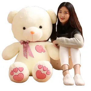 2022 Boneka Beruang Teddy Hati Ke Hati Boneka Mewah Valentine untuk Valentine