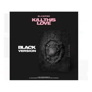 Para Blackpink 2nd Mini Album Kill This for Love, tarjetero de plástico cubierto de PVC para fotos, cierre de libro de estilo de dibujos animados - Product Image 1