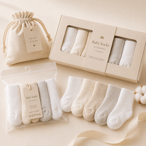 Ensemble de chaussettes pour bébé, semelle antidérapante, côtelées, style princesse, chaussettes pour nouveau-né fille, vente en gros en vrac - Product Image 4