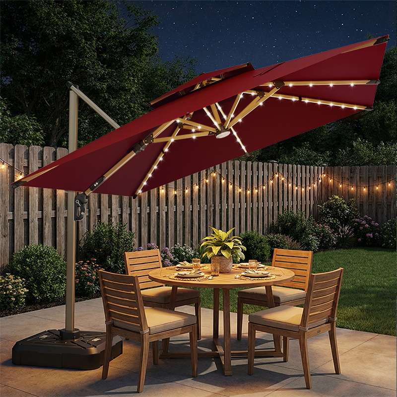 Premium Modern All Aluminum Cantilever Garden