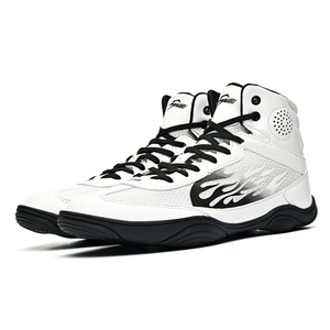 Calzado <span class=keywords><strong>de</strong></span> <span class=keywords><strong>Boxeo</strong></span> <span class=keywords><strong>de</strong></span> <span class=keywords><strong>Primera</strong></span> Calidad, Diseñado a Medida, Resistente al Desgaste y Antideslizante para Hombres y Mujeres, Apto para Entrenamiento <span class=keywords><strong>de</strong></span> Lucha - Product Image 3