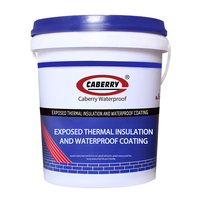 Peinture isolante thermique en gros pour toitures et tuiles en acier coloré - Revêtement imperméable, réfléchissant aux UV et rafraîchissant