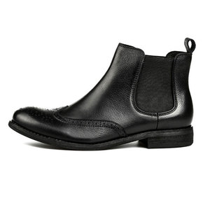 Grosir Grosir <span class=keywords><strong>Sepatu</strong></span> Gaya Italia Ankle Chelsea <span class=keywords><strong>Sepatu</strong></span> <span class=keywords><strong>Bot</strong></span> Kulit Pria Buatan Tiongkok - Product Image 2