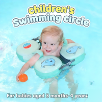WaterDream Bouée de natation sous-aisselle non gonflable pour bébé en mousse EPE et PVC, flotteur de piscine pour nouveau-né 0-36 mois, aide à la natation pour enfants, sécurité