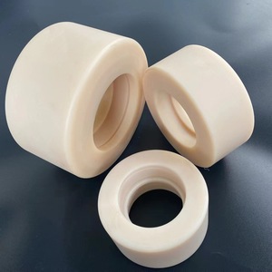 บูชไนลอน PA66 สีขาว ชิ้นส่วนพลาสติกหล่อลื่นในตัว สำหรับใช้ในอุตสาหกรรม - Product Image 1