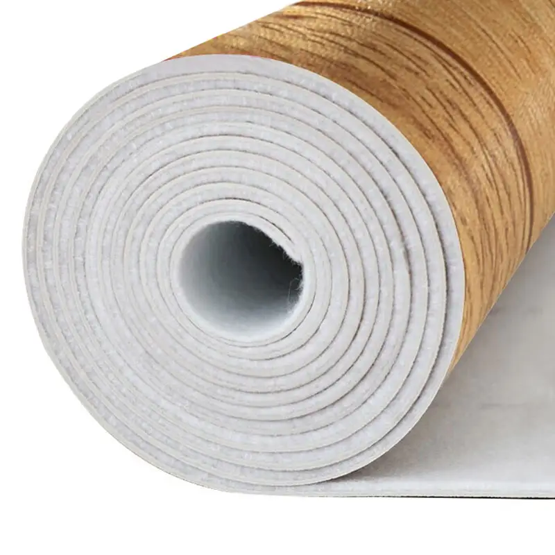 Rollo de suelo de vinilo Natural vinílico, Alfombra de pvc resistente al agua, fácil de limpiar