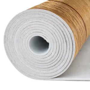 Natürlicher Piso Vinilico Rollo Leicht zu reinigen Wasserdichte Linoleum PVC Matte Vinyl Boden rolle