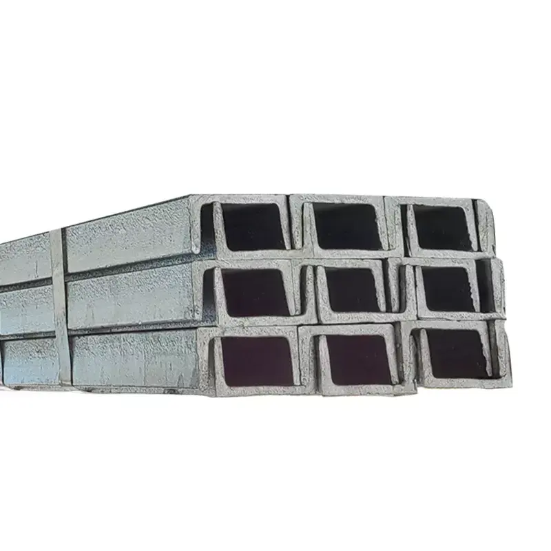 Canal de labios de acero galvanizado de primera calidad, especificaciones de acero y precio de haz en U