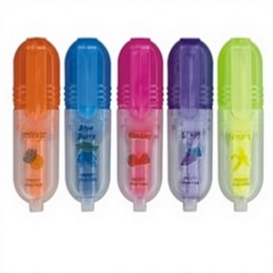 Mini surligneurs à pointe oblique avec grand réservoir d'encre, couleurs <span class=keywords><strong>pastel</strong></span>, pour adultes et enfants, usage scolaire, emballage en lot - Product Image 3