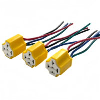 Connecteur de câblage automobile 5 broches, prise de relais, boîtier jaune, connecteur de câble pour câblage de voiture