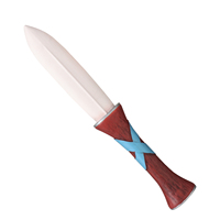 Nouveau jouet d'épée factice en mousse pour Halloween, accessoires de costume de cosplay, couteau