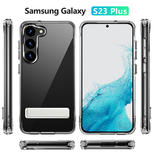Funda transparente para teléfono móvil <span class=keywords><strong>Samsung</strong></span> S23 Plus, carcasa a prueba de golpes con rotación de 360 grados - Product Image 4