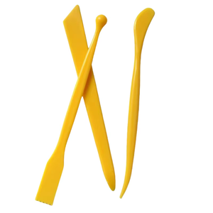 סט 3 חלקים של כלי אמנות לעיצוב פיסול וגילוף מפלסטיק לאמנים לדוגמנות - Product Image 2