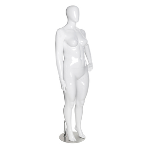 Maniquí <span class=keywords><strong>de</strong></span> tamaño grande <span class=keywords><strong>usado</strong></span> al por mayor <span class=keywords><strong>de</strong></span> <span class=keywords><strong>fibra</strong></span> <span class=keywords><strong>de</strong></span> <span class=keywords><strong>vidrio</strong></span>, maniquí femenino <span class=keywords><strong>de</strong></span> cuerpo completo con cabeza <span class=keywords><strong>de</strong></span> huevo abstracta - Product Image 4