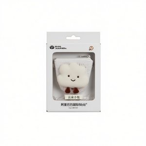 Mini borsa a forma di nuvola 13x10x7 cm lavorata a maglia, carina, per donne e ragazze, accessorio di moda - Product Image 1