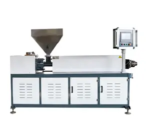 JT-65 single screw extruder for plastic pipe profile operation Simple small high-speed extruder