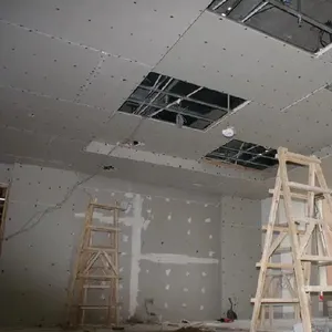 Gipsplaat Prijs Voor Plafond En Gipsplaat 1220*2440Mm Hoge Kwaliteit Brandwerende Gipsplaat Standaard Maat