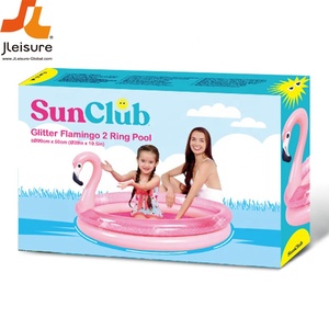 Piscina Inflable Jilong <span class=keywords><strong>Sunclub</strong></span> Glitter Flamingo de 2 Anillos, Piscina Exterior para Mujeres - Product Image 3