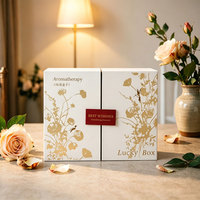 Caja de Regalo Magnética de Lujo Hecha a Mano, Ecológica, Personalizada con Etiqueta Privada OEM ODM, Vela Perfumada en Frasco para Pascua, Ramadán y Festividades