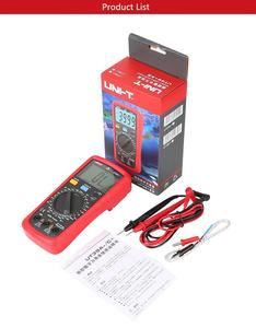 Multimetro UNI-T UT39C+ Voltmetro DC Tester di Resistenza Capacità Diodi Strumento Elettrico con Conteggio 3999 - Product Image 6