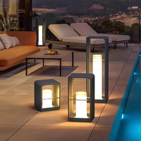 Nouvelle lampe LED extérieure étanche IP65 en acier inoxydable, alimentation CA, DC 12V, blanc chaud 3500K, 90lm/W, pour aménagement paysager
