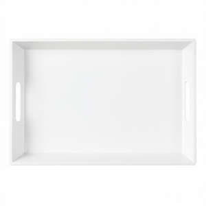 <b>Serving</b> <b>Tray</b> Herbs Printed Design Rectangular With Handles Kitchen Decor - Product Image 2