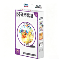 Set de Monedas Pokémon TCG Chino de Espeon, Paquete de Refuerzo del Festival Terastal con Tarjeta Holográfica Rara de Evolución de Eevee