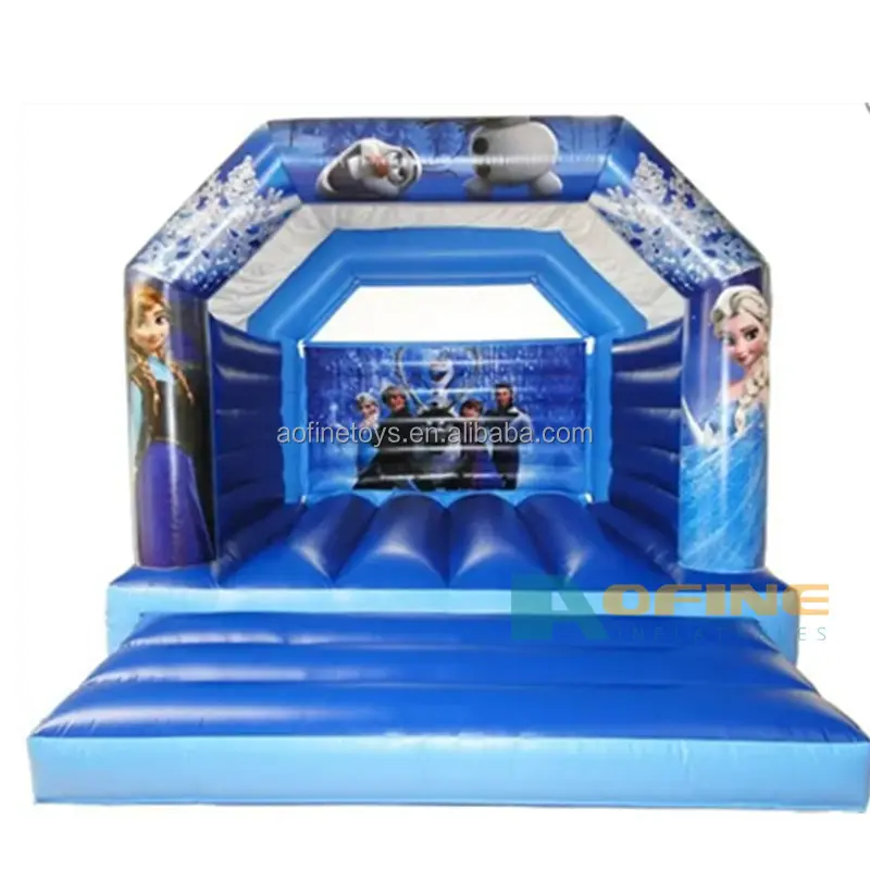 Inflatable Frozen Castle Bouncer Slide frozen jumping castle for sale