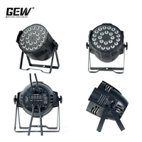 GEVV Prix de gros 24x12W RGBW 24x15W RGBWA 24x18W RGBWAUV DMX Projecteur LED Par à effets de teinture et stroboscopique pour scène de mariage