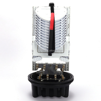 IP68 Outdoor 288 Cores Fiber Optic Splice Closure 17 Ports Heat Shrinkable Type Dome Fiber Joint Closure Waterproof FOSC