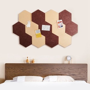 Hot bán cháy Polyester Acoustic tấm Tường trường học và gia đình Tường Cảm thấy tấm cách âm nhà máy sản xuất trực tiếp - Product Image 6