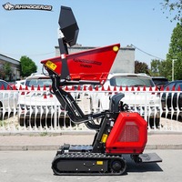 Ketten-Dumper Schubkarre 0,86 Tonnen Rhinoceros XN800 Mini-Dumper Fabrikpreis Kubota Motor EPA Euro V Landwirtschaft Garten 800kg Lader
