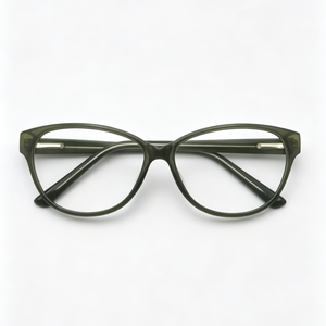 Monture de lunettes unisexe YX-8121 œil de chat en PC, monture optique tendance pour hommes et femmes, pour verres de prescription et myopie - Product Image 6