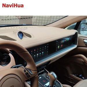 Navihua Dual Android Radio Screen for Porsche Cayenne 2010-2016 Upgrade Car Navigation Apple Carplay Android <b>Auto</b> 4G WIFI Video - Product Image 5