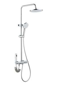 Offre Spéciale d'Europe et d'Amérique Chrome Robinet de douche à jet de pluie à poignée unique Valve en céramique en laiton de haute qualité - Product Image 2