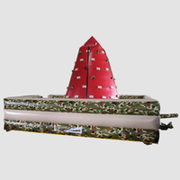 Tour d'escalade gonflable, mur d'escalade gonflable pour enfants montagne pour le sport