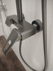 Ensemble de douche moderne en acier inoxydable à un seul niveau, éco-performance, pour salle de bain - Product Image 5
