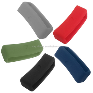 Léger 26/22/20mm Bracelet <span class=keywords><strong>de</strong></span> montre en silicone Keeper <span class=keywords><strong>Anneau</strong></span> fixe en caoutchouc sûr <span class=keywords><strong>pour</strong></span> Garmin Smart Watch Bande facile à porter <span class=keywords><strong>de</strong></span> grande valeur - Product Image 2