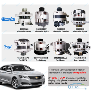 104210-6670 phát điện tương thích với 2012-2017 Ford F-150 XL XLT giới hạn 3.5L 3.7L 2012-2014 CL3Z-10346-B 200A 12V phát điện - Product Image 3