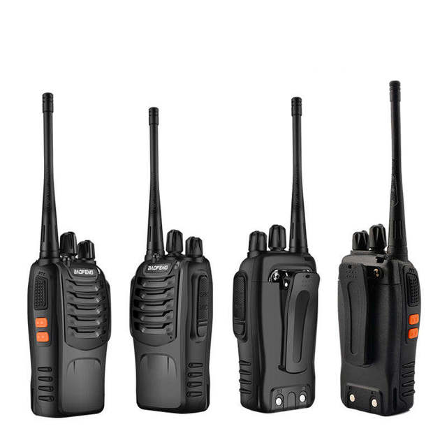 2024 Baofeng Bf-888s Radios Walkie-talkie Long Ran 2 Watts Uhf Intercom Transceiver Radio Bf 888s Two Way Radios