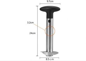 Hot Selling <b>Fruit</b> & <b>Vegetable</b> <b>Tools</b> Pineapple Slicer Peeler Cutter Kitchen Gadget Pineapple Spiral Cutter - Product Image 2