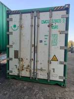 Conteneur frigorifique en acier d'occasion de 40 pieds, adapté au transport maritime, chambre froide à énergie solaire, stockage frigorifique au meilleur prix